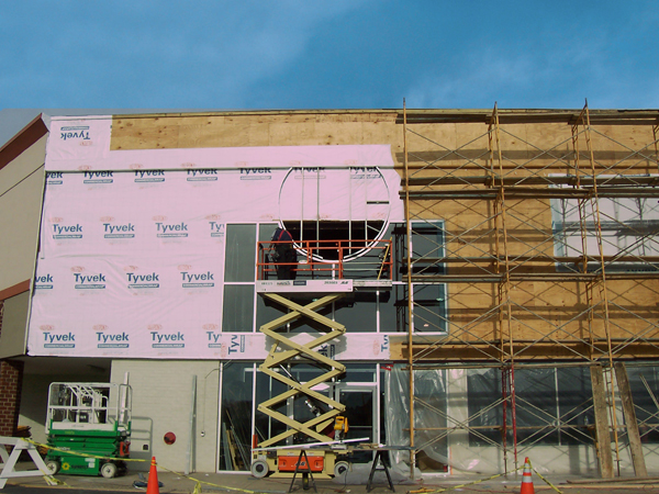 Exterior Facade Framing